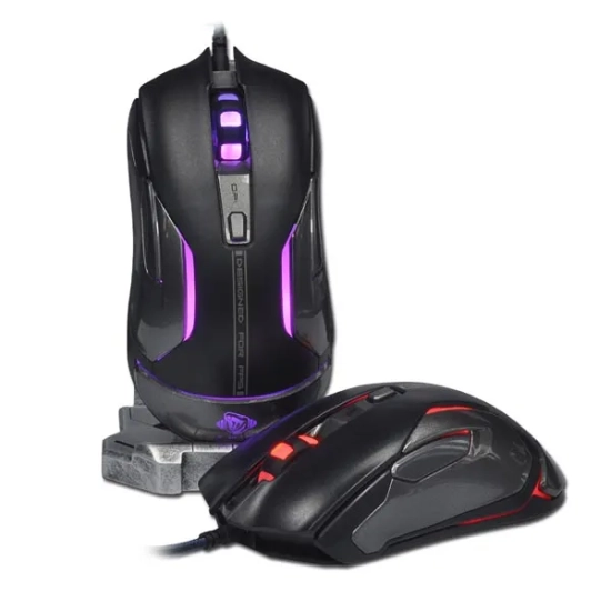 Mysz komputerowa E-BLUE Auroza FPS przewodowa, czarna, 8200 DPI