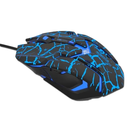 Mysz komputerowa E-BLUE Auroza gamingowa przewodowa, czarna, 4000 DPI