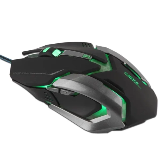 Mysz komputerowa E-BLUE Auroza gamingowa przewodowa, czarna, 4000 DPI