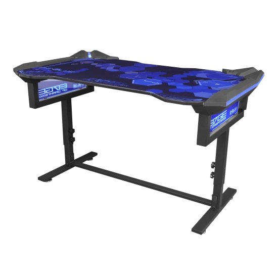 Biurko gamingowe E-BLUE EGT004BK, 135 × 78,5 cm, 72-91,2 cm EGT004BKAA-IA