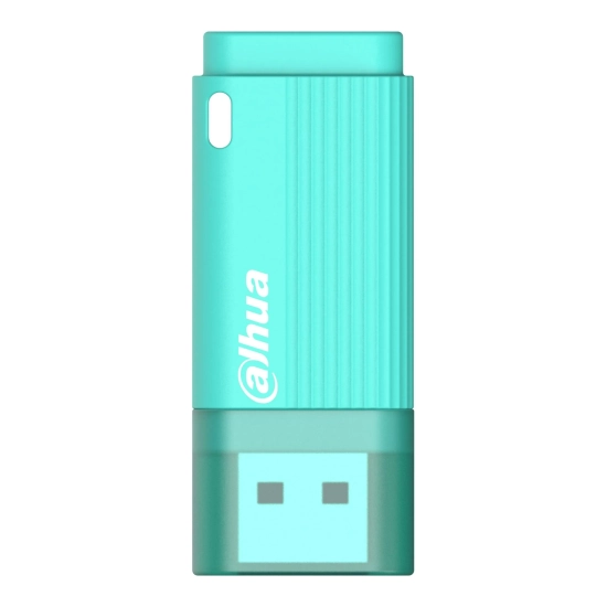 Pendrive Dahua U126 64 GB, model DHI-USB-U126-30-64GB, złącze USB-A, USB 3.2 Gen 1, kolor cyjan.
