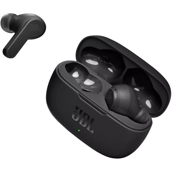 Słuchawki bezprzewodowe douszne JBL Wave 200 Bluetooth TWS - czarne