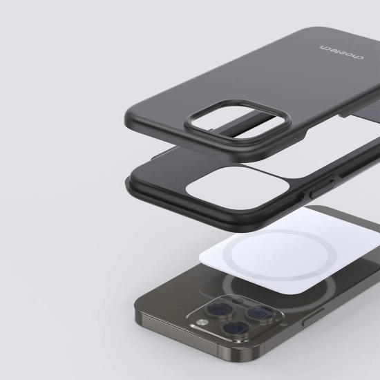 CHOETECH Etui do iPhone 13 Pro Max MFM Anti-drop case czarny