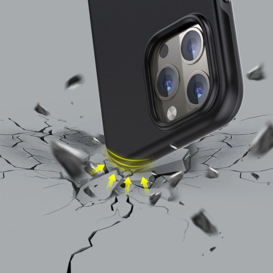 CHOETECH Etui do iPhone 13 Pro Max MFM Anti-drop case czarny