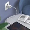CHOETECH Ładowarka sieciowa 20W USB Typ C biały