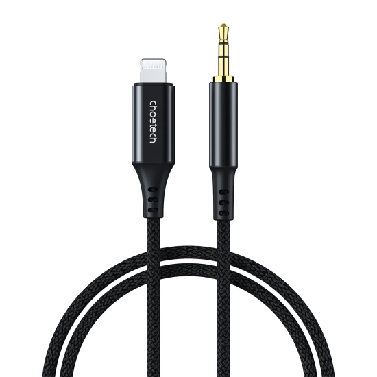 CHOETECH Kabel przewód audio AUX iPhone Lighting - mini jack 3.5mm 2 m
