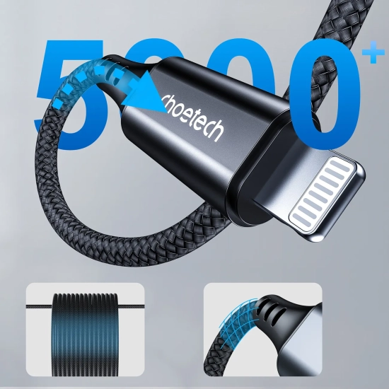 CHOETECH Kabel przewód audio AUX iPhone Lighting - mini jack 3.5mm 2 m