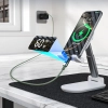 CHOETECH Kabel przewód USB-C z wyświetlaczem PD 60 W 1.2 m - zielony