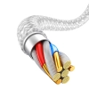 Baseus Dynamic Series USB-A – Lightning 2,4A 1 m biały