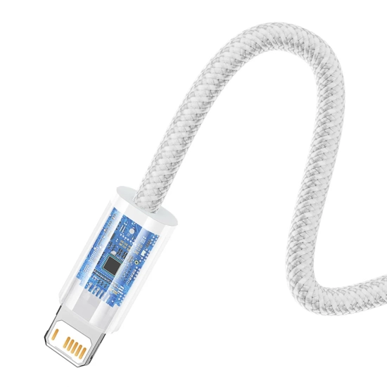 Baseus Dynamic Series USB-A – Lightning 2,4A 1 m biały