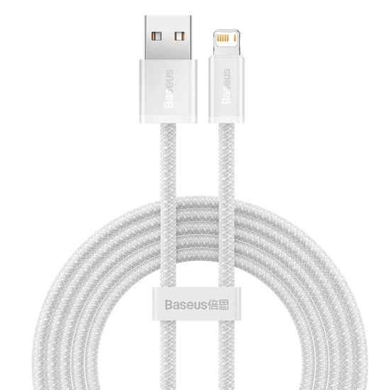 Baseus Kabel Dynamic USB-A–Lightning 2 m biały