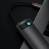 Hub USB-C Baseus Metal Gleam 7w1 HDMI PD SD/TF szary