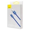 Baseus Crystal Shine CAJY000003 USB-A – Lightning 2,4A 1,2 m niebieski