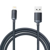 Kabel Baseus Crystal Shine USB-A–Lightning 2,4A 2 m czarny