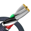 Kabel Baseus Crystal Shine USB-A–Lightning 2,4A 2 m czarny