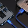 Kabel Baseus Crystal Shine USB-A – Lightning 2,4A 2 m niebieski
