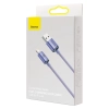 Baseus Crystal Shine Series USB-A – Lightning 2,4A 2 m fioletowy