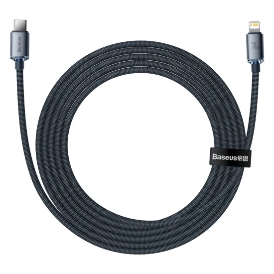 Baseus Crystal Shine USB-C do Lightning 20 W 2 m