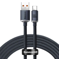 Główne zdjęcie produktu: Kabel Baseus Crystal Shine CAJY000401 USB-A–USB-C 1,2 m 100 W.