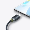 Baseus Kabel Crystal Shine USB-C–USB-C 100 W 2 m czarny