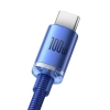Baseus USB-A do USB-C kabel niebieski 2 m