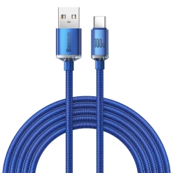 Baseus USB-A do USB-C kabel niebieski 2 m