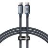 Baseus Crystal Shine USB-C do USB-C kabel 100 W 1,2 m
