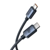 Baseus Crystal Shine USB-C do USB-C kabel 100 W 1,2 m