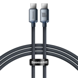 Baseus Crystal Shine USB-C do USB-C kabel 100 W 1,2 m