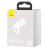 Baseus Super Si ładowarka sieciowa 25 W USB-C biała