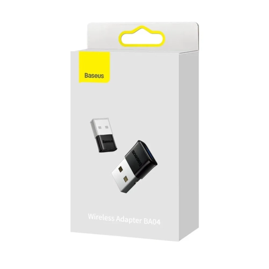 Adapter Bluetooth Baseus BA04 USB-A 5.0 czarny