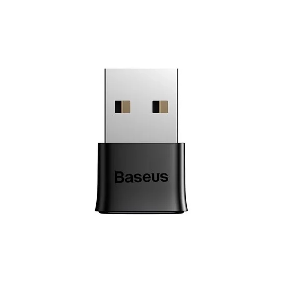 Czarny miniaturowy adapter Bluetooth USB-A Baseus BA04.