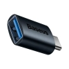 Adapter Baseus Ingenuity USB-C do USB-A 10 Gb/s niebieski