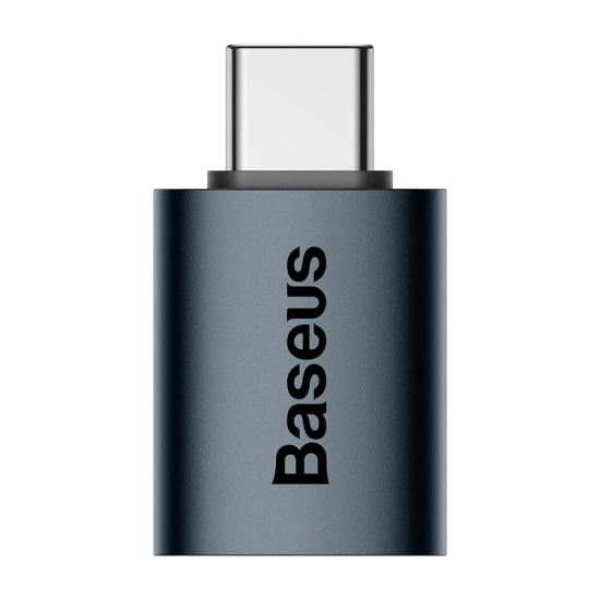 Baseus Ingenuity ZJJQ000003 adapter USB-C na USB-A niebieski