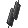 Hub USB Baseus Lite Series 4× USB-A 3.0 5 Gb/s czarny