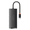 Baseus Hub USB-C Lite Series 4x USB 3.0 25 cm czarny