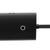 Baseus Hub USB-C Lite Series 4x USB 3.0 25 cm czarny