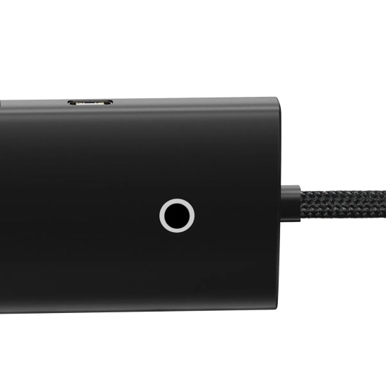 Baseus Hub USB-C Lite Series 4x USB 3.0 25 cm czarny