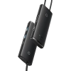 Hub USB-C Baseus Lite Series 6w1 HDMI SD/TF czarny