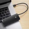 Baseus Hub USB-C Lite Series 6w1 HDMI SD TF czarny