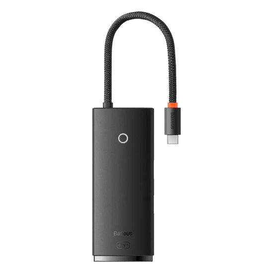 Baseus Hub USB-C Lite Series 6w1 HDMI SD TF czarny