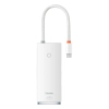 Baseus Hub USB-C Lite Series HDMI PD SD TF biały
