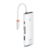 Baseus Hub USB-C Lite Series HDMI PD SD TF biały