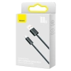 Baseus Dynamic CALD000616 USB-A – USB-C 100 W 1,0 m szary
