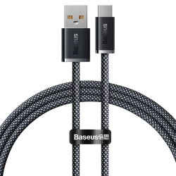 Baseus Dynamic CALD000616 USB-A – USB-C 100W 1,0 m szary – przewód ze złączami USB-A – USB-C w kolorze szary.