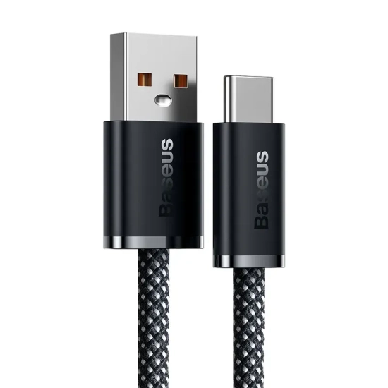 Kabel Baseus Dynamic Series USB-A–USB-C 100W 1 m szary