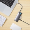 Baseus Hub USB-C Metal Gleam 7w1 HDMI VGA RJ45 PD