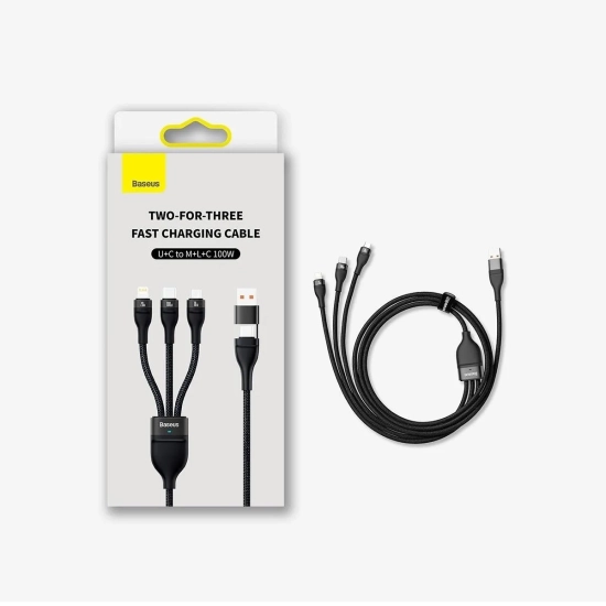 Baseus Flash Series II USB-A / USB-C – USB-C / Lightning / micro USB 100 W