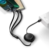 Baseus Kabel Bright Mirror 2 USB-A–Micro USB/Lightning/USB-C 66 W 1,1 m