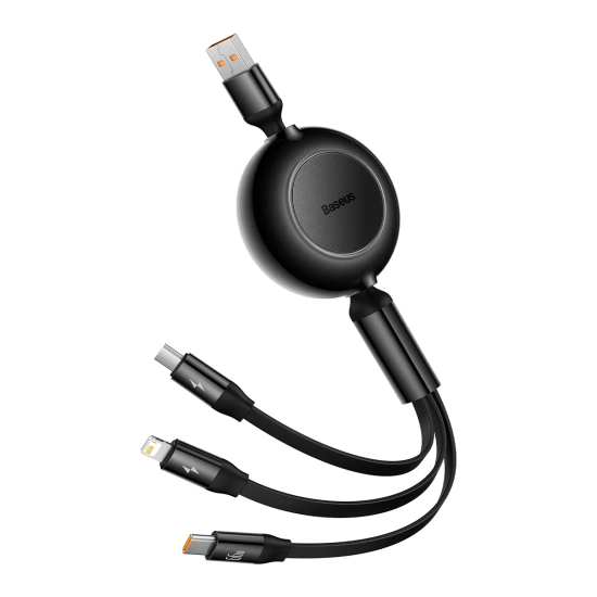Baseus Kabel Bright Mirror 2 USB-A–Micro USB/Lightning/USB-C 66 W 1,1 m